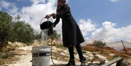 أزمة المياه بالضفة
