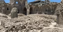 آثار غزة المدمرة