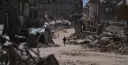 الركام في غزة.webp