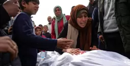 وداع لا ينتهي في غزة