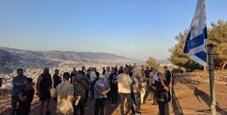اعتصام ضد الاستيطان في مجد الكروم