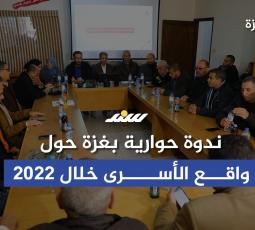 ندوة حوارية بغزة حول واقع الأسرى خلال 2022