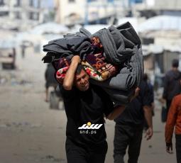 نزوح من شرق غزة نحو غربها لا يتوقف هربا من حمم النار