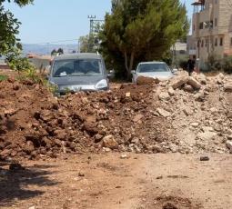 الاحتلال يُعيد إغلاق مداخل قرية زبوبا غرب جنين