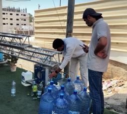 أزمة العطش شمال الخليل.. تفاقم أزمة انقطاع المياه في مخيم العروب
