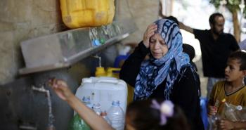 العطش يداهم غزة.jpg