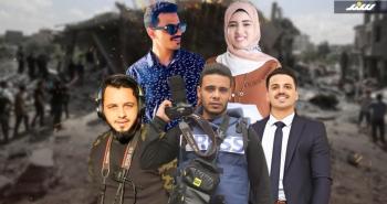 استشهاد 5 صحفيين