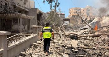 آثار قصف الاحتلال على منطقة الحوش بمدينة صور جنوب لبنان