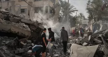تدمير منازل المواطنين شمال قطاع غزة - صورة أرشيفية