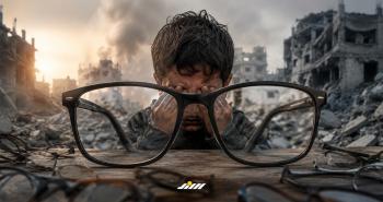 أزمة إطارات النظارات الطبية في غزة