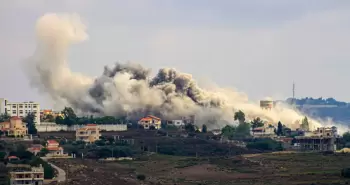 قصف سابق على قرية طير حرفا جنوب لبنان.webp
