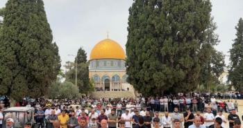 صلاة الجمعة في الأقصى