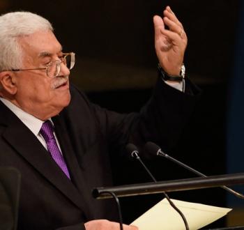 رئيس السلطة الفلسطينية محمود عباس