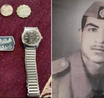 رفات جندي عراقي مفقود من 37 عاماً