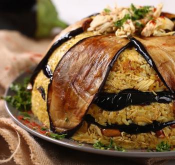 مقلوبة الباذنجان