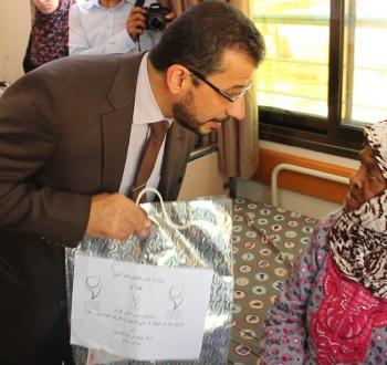 جانب من الزيارة