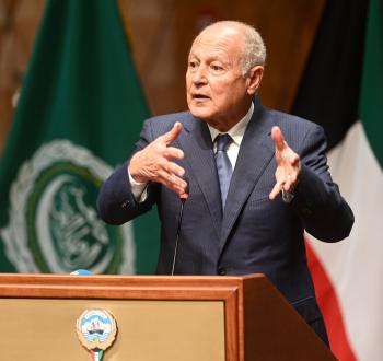 الأمين العام لجامعة الدول العربية، أحمد أبو الغيط