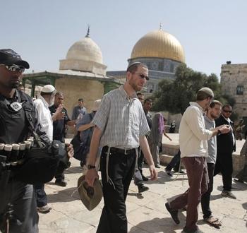انتهاكات إسرائيلية للمسجد الأقصى.