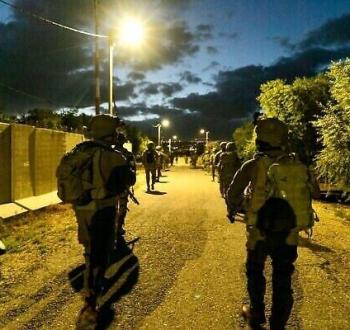 اقتحام قوات الاحتلال للضفة الغربية