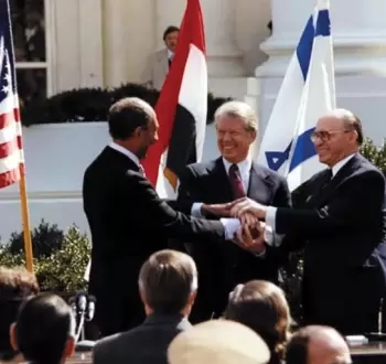 توقيع اتفاقية كامب ديفيد