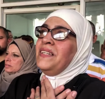 والدة الشهيد إبراهيم النابلسي