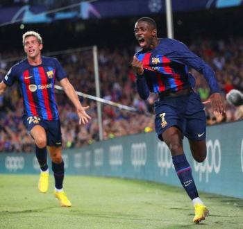 أهداف المباراة المجنونة بين برشلونة وانتر في دوري أبطال أوروبا