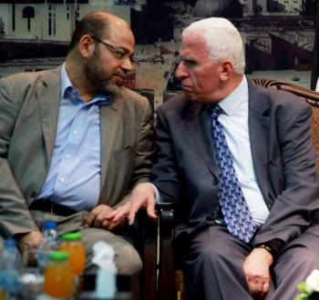 عزام الأحمد وموسى أبو مرزوق