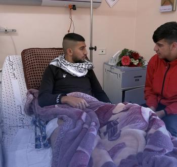 الجريح صهيب أبو تركي