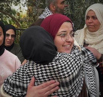 الأسيرة المحررة دينا جرادات