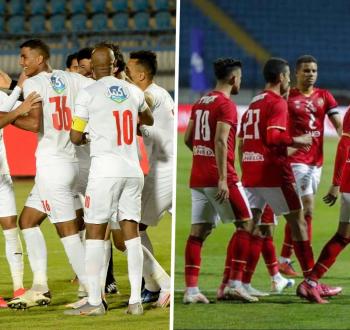 تشكيلة الأهلي والزمالك لمباراتي اليوم في الدوري المصري