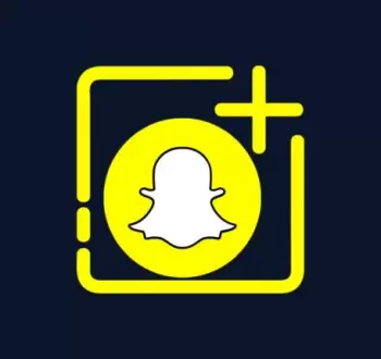 شعار سناب شات بلس.webp