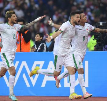العراق يبلغ نهائي كأس الخليج على حساب قطر