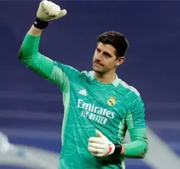 موقف حارس ريال مدريد كورتوا من المشاركة في الكلاسيكو