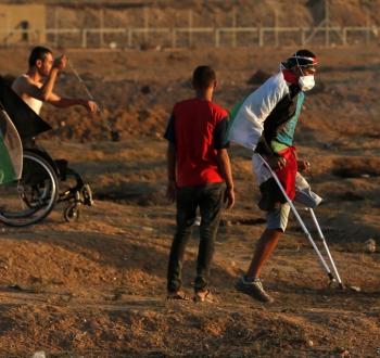 الجريح الفلسطيني.