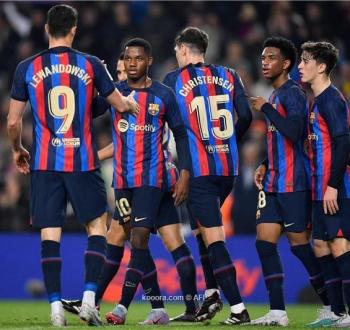 قائمة برشلونة لمواجهة رايو فاليكانو في الدوري الإسباني