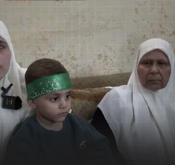 زوجة الشهيد حسن قطناني