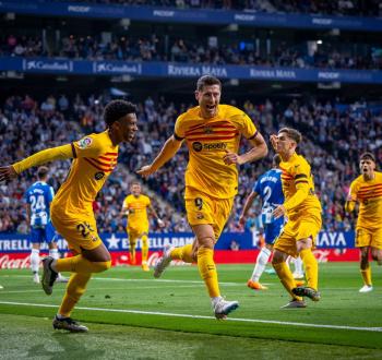 أهداف مباراة إسبانيول وبرشلونة في الدوري الإسباني