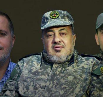القادة الثلاثة في الجهاد الإسلامي وسرايا القدس