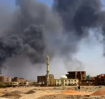 صورة أرشيفية للاشتباكات في السودان