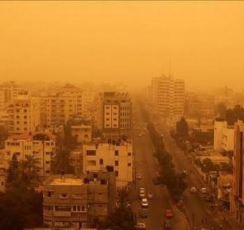عاصفة ترابية