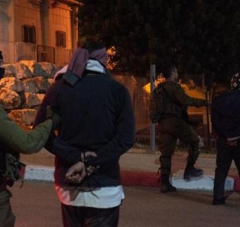 اعتقال شاب فلسطيني من الضفة الغربية