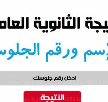 رقم الجلوس بمصر