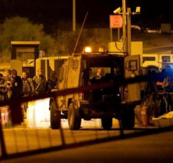 صورة أرشيفية لإطلاق نار سابق في الضفة الغربية.jpg