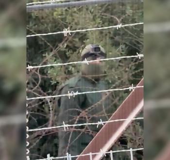 عناصر حزب الله على الحدود اللبنانية مع فلسطين المحتلة 2023