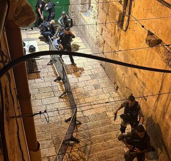 اعتقال فتاة في القدس