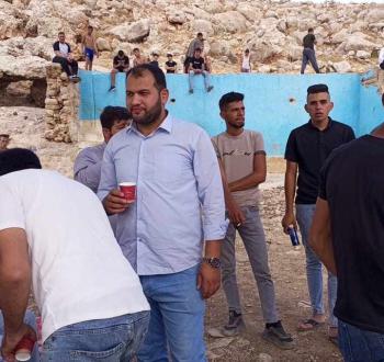 الاعتصام في خربة طانا