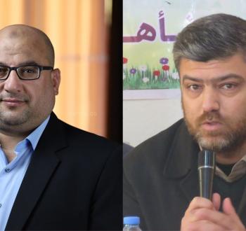 زكريا أبو معمر وجواد أبو شمالة