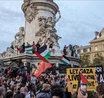 تظاهرة في باريس مؤيدة لفلسطين.jpg