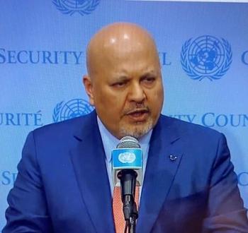 المدعي العام للمحكمة الجنائية الدولية، كريم خان