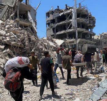 صورة أرشيفية من جباليا شمال قطاع غزة